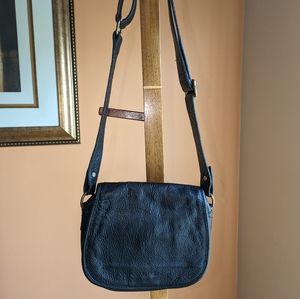Vintage Calvin Klein women's Bag 🛍️ Leather Black Shoulder / crossbody